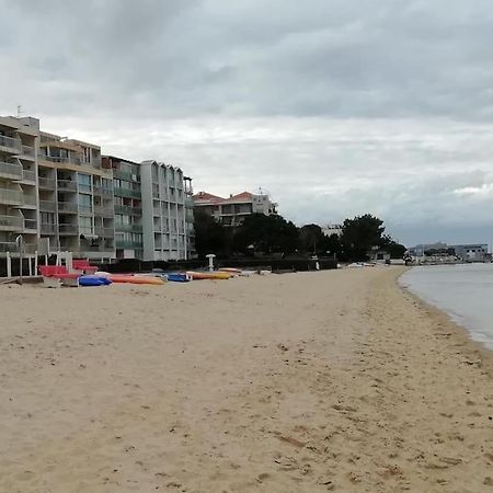 T2 1ère ligne loggia vue mer 180 ° parking Arcachon Extérieur photo